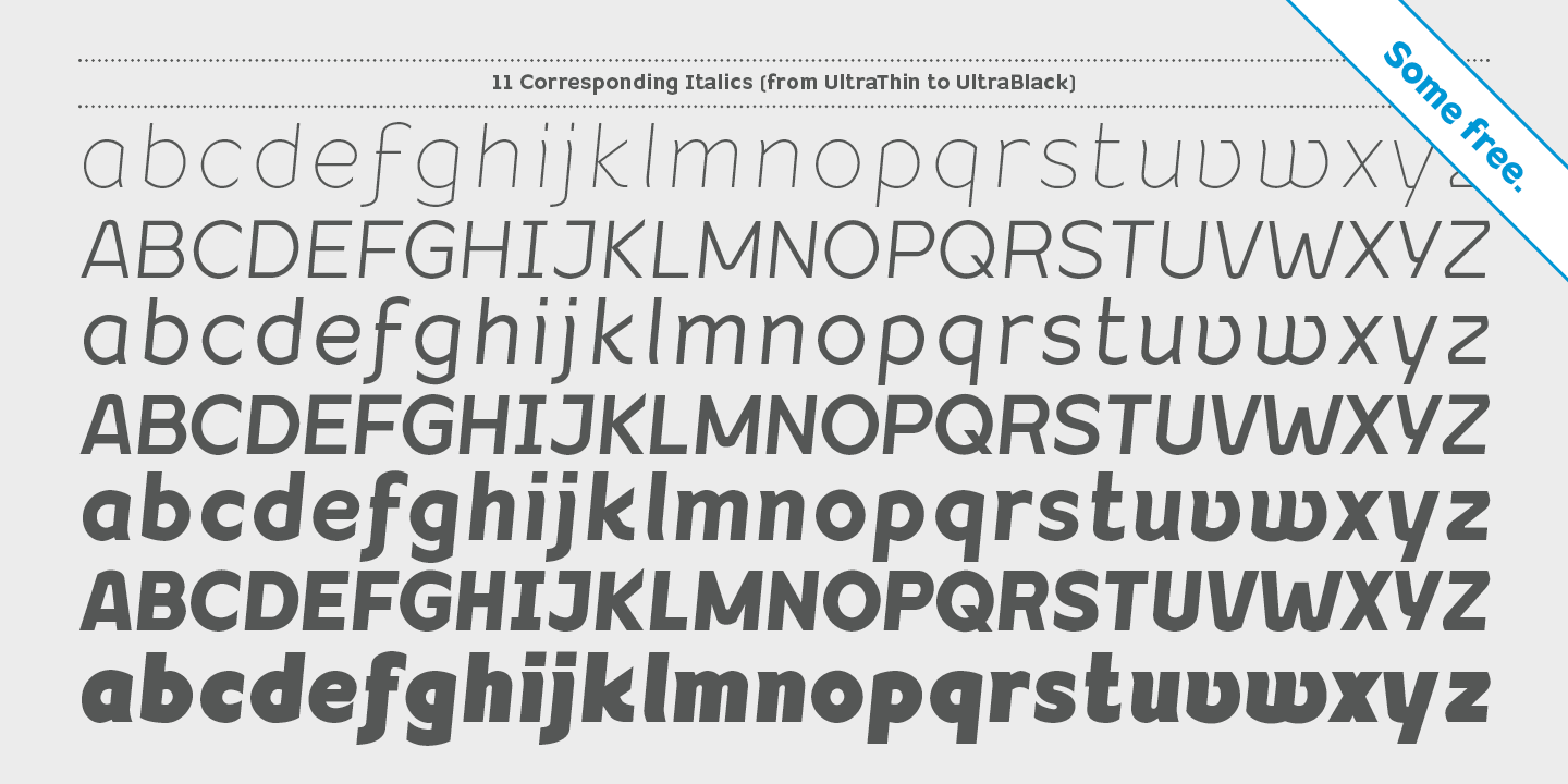 Teorema Ultra Light Italic Font preview
